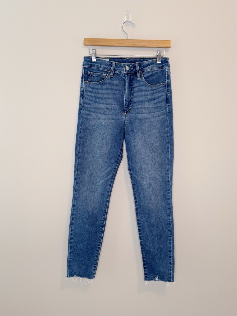 Gap Universal Jegging Sky High Jeans Medium Indigo Size 6/28 Petite